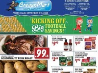 Thumbnail - Breaux Mart Current Ad Flyer - 09/09/2026 - 09/15/2026
