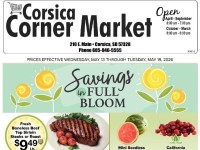 Corsica Corner Market Flyer