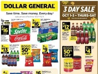 Thumbnail - Dollar General circular Flyer - 09/27/2026 - 10/03/2026