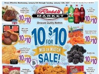 Russ's Market Weekly Ad - sales & flyers specials - MallsCenters
