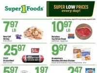 Thumbnail - Super1Foods hotsheetweekly Flyer - 08/19/2026 - 08/25/2026