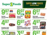 Thumbnail - Super1Foods hotsheetweekly Flyer - 08/12/2026 - 08/18/2026