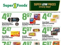 Thumbnail - Super1Foods hotsheetweekly Flyer - 09/16/2026 - 09/22/2026