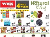 Thumbnail - Weis Markets weeklycircular Flyer - 08/20/2026 - 08/26/2026