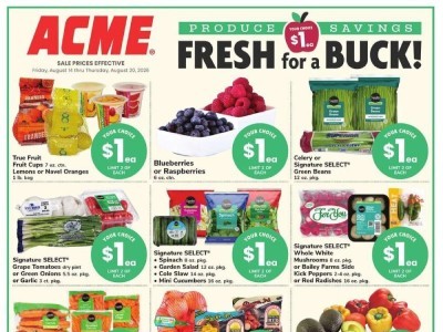 Thumbnail - Acme weeklyad Flyer - 08/14/2026 - 08/20/2026