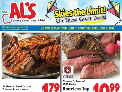 Thumbnail - Al's Supermarket Current Ad Flyer - 06/03/2026 - 06/09/2026