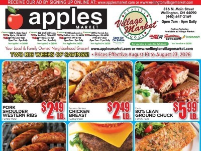 Apples Market Next Ad Flyer