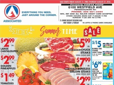Associated Supermarkets Flyer