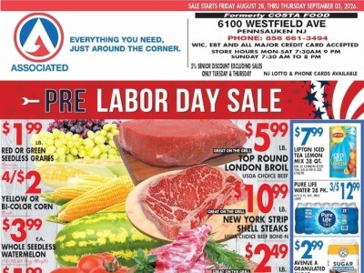 Associated Supermarkets Flyer