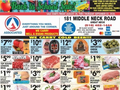 Associated Supermarkets Flyer