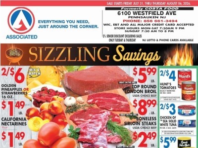 Thumbnail - Associated Supermarkets Flyer - 08/05/2026 - 08/11/2026