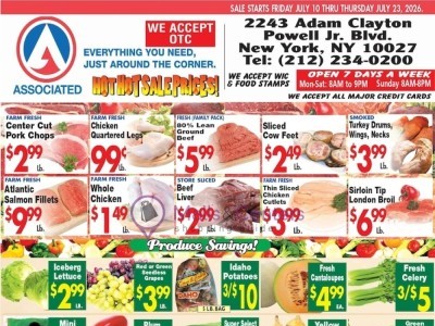 Associated Supermarkets Flyer