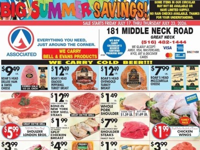 Associated Supermarkets Flyer