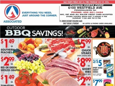 Associated Supermarkets Flyer