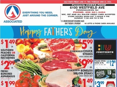 Associated Supermarkets Flyer