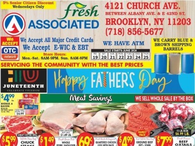 Thumbnail - Associated Supermarkets Flyer - 06/17/2026 - 06/24/2026