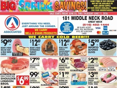 Thumbnail - Associated Supermarkets Flyer - 06/03/2026 - 06/09/2026