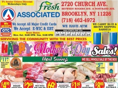 Thumbnail - Associated Supermarkets Flyer - 05/07/2026 - 05/14/2026