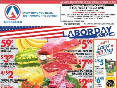 Associated Supermarkets Flyer