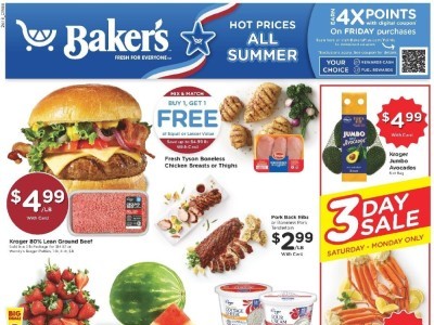 Thumbnail - Baker's weekly Flyer - 06/03/2026 - 06/09/2026
