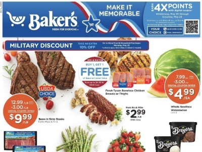 Baker's weekly Flyer
