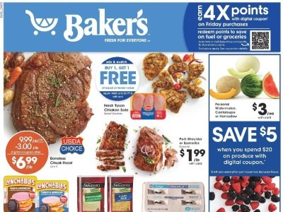 Thumbnail - Baker's weekly Flyer - 09/09/2026 - 09/15/2026