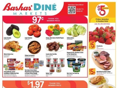 Bashas' dine Flyer
