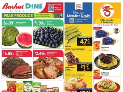 Bashas' dine Flyer
