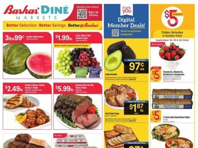 Bashas' dine Flyer