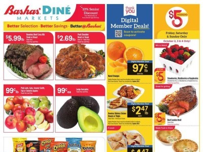 Thumbnail - Bashas' dine Flyer - 09/30/2026 - 10/06/2026