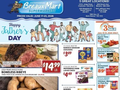 Breaux Mart Current Ad Flyer