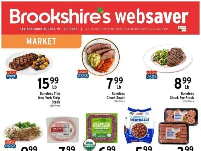 Brookshire's Food & Pharmacy websaver Flyer