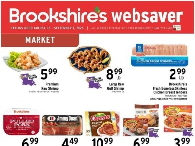 Brookshire's Food & Pharmacy websaver Flyer