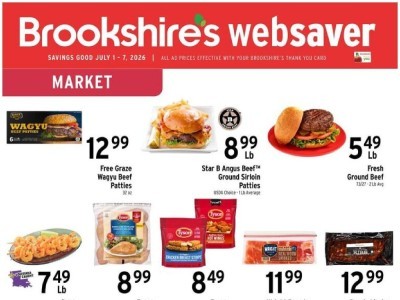Brookshire's Food & Pharmacy websaver Flyer
