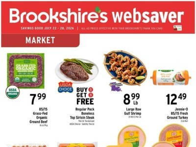 Brookshire's Food & Pharmacy websaver Flyer
