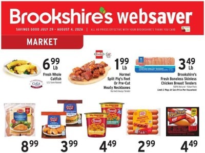 Brookshire's Food & Pharmacy websaver Flyer