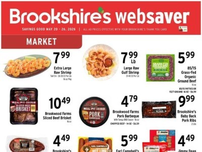 Brookshire's Food & Pharmacy websaver Flyer