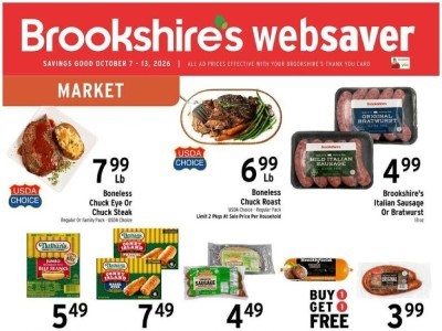 Brookshire's Food & Pharmacy websaver Flyer