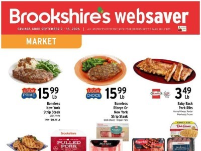 Brookshire's Food & Pharmacy websaver Flyer
