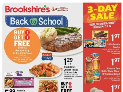 Brookshire's Food & Pharmacy weeklyad Flyer