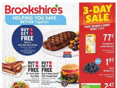 Thumbnail - Brookshire's Food & Pharmacy weeklyad Flyer - 08/05/2026 - 08/11/2026