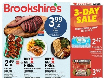Thumbnail - Brookshire's Food & Pharmacy weeklyad Flyer - 07/08/2026 - 07/14/2026