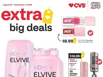 Thumbnail - CVS Pharmacy circular Flyer - 08/30/2026 - 09/05/2026