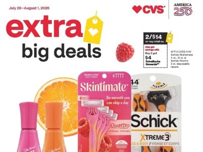 Thumbnail - CVS Pharmacy circular Flyer - 07/26/2026 - 08/02/2026