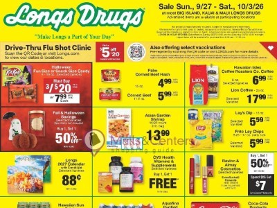 Thumbnail - CVS Pharmacy circular2 Flyer - 09/27/2026 - 10/04/2026