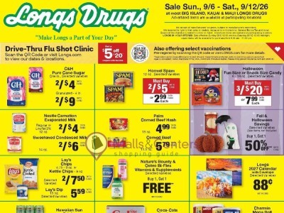Thumbnail - CVS Pharmacy circular2 Flyer - 09/06/2026 - 09/13/2026