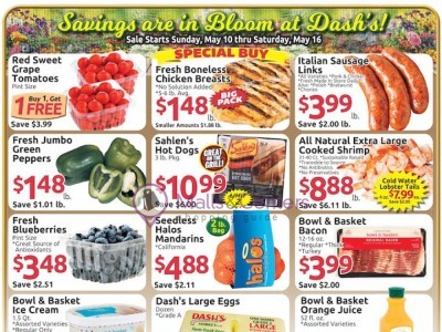 Dash's Market Flyer