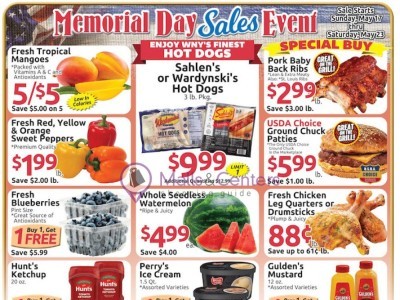 Dash's Market Flyer