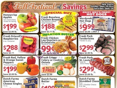 Dash's Market Flyer