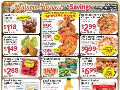 Dash's Market Flyer